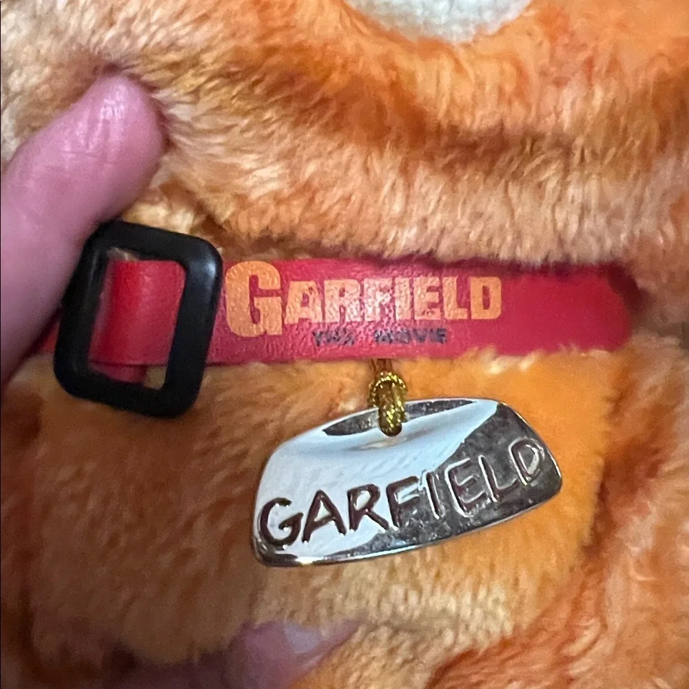 Vintage Ty Orange and Cream Cat Plush Garfield 2004